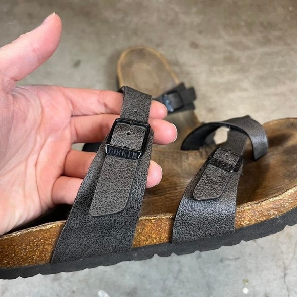 Dark brown Birkenstock sandals - Picture 2 of 4